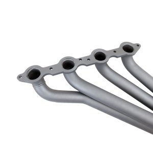 Chevrolet Camaro Performance Exhaust - BBK - Full Header & Cat, Long Tube, Titanium Ceramic, 1-3/4 - Chrome - `10-`15