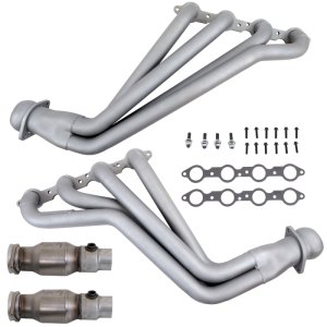 Chevrolet Camaro Performance Exhaust - BBK - Full Header & Cat, Long Tube, Titanium Ceramic, 1-3/4 - Chrome - `10-`15