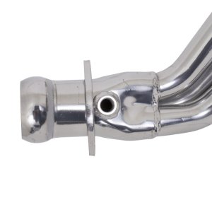 Chevrolet Camaro Performance Exhaust - BBK - Long Tube Headers with High-Flow Catalytic Converters - Polished Silver Ceramic - `10-`11