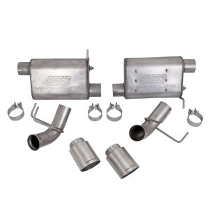 Ford Mustang GT Performance Exhaust - BBK - VariTune Axle Back - Brushed Stainless - `11-`14