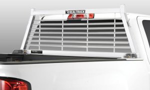 Ford F-250 Headache Rack - BackRack - Louvered - White - `17-`20