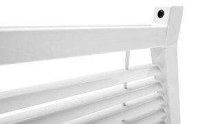 Chevrolet Silverado 3500 HD Headache Rack - BackRack - Louvered - White - `07-`18