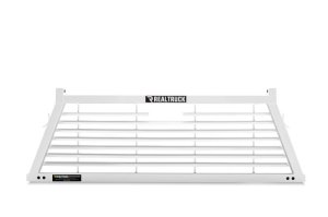 Chevrolet Silverado Headache Rack - BackRack - Louvered - White - `19-`23