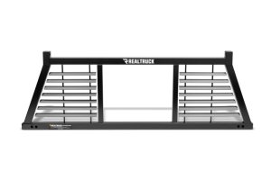 Nissan Titan Half Louvered Headache Rack - BackRack - Half Louvered - Black - `16-`25