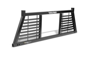 Toyota Tundra Half Louvered Headache Rack - BackRack - Half Louvered - Black - `08-`25