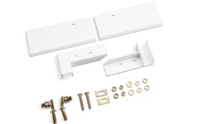 RAM 2500 Truck Bed Rack Installation Kit - BackRack - No Drill Standard - White - `02-`23