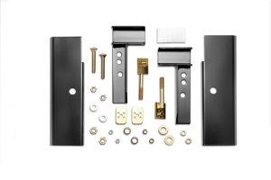 GMC Sierra HD Bed Rack Installation Kit - BackRack - Standard No Drill - Yellow Zinc - `07-`19