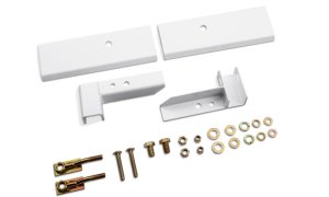 Chevrolet Silverado 3500HD Truck Bed Rack Installation Kit - BackRack - No Drill Standard - White - `20-`23