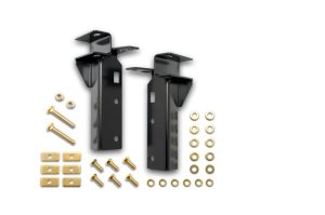 Toyota Tundra Truck Bed Rack Installation Kit - BackRack - No Drill Standard - Black - `22-`23