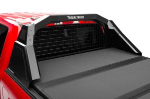 Ram 1500 Headache Rack - BackRack - Cab Safety Screen - Black - `19-`25 Ram 1500 Headache Rack - BackRack - Cab Safety Screen - Black - `19-`25