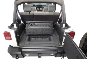Jeep JK BedTred Cargo Kit - Rear - BedRug - 5pc Rear Kit - `07-`10 Jeep JK BedTred Cargo Kit - Rear - BedRug - 5pc Rear Kit - `07-`10