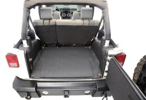 Jeep JK BedTred Cargo Kit - Rear - BedRug - 5pc Rear Kit - `07-`10 Jeep JK BedTred Cargo Kit - Rear - BedRug - 5pc Rear Kit - `07-`10