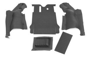 Jeep JK BedTred Cargo Kit - Rear - BedRug - 5pc Rear Kit - `07-`10 Jeep JK BedTred Cargo Kit - Rear - BedRug - 5pc Rear Kit - `07-`10