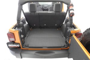 Jeep Wrangler JK Unlimited Bed Liner - Rear - BedRug - BedTred Cargo Kit, 5 pc Rear Kit - `07-`10