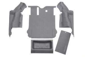 Jeep Wrangler JK Unlimited Bed Liner - Rear - BedRug - BedTred Cargo Kit, 5 pc Rear Kit - `07-`10