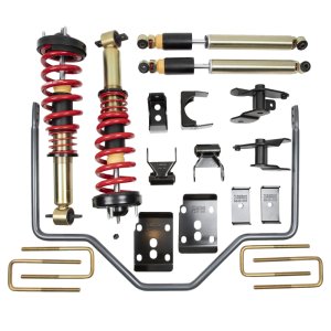 Ford F-150 Coilover Suspension Kit - Front + Rear - Belltech - Damping/Height Adjustable Coilovers + Sway Bar - `15-`20