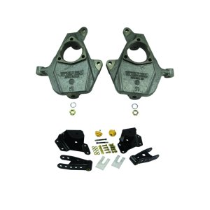Chevrolet Silverado Coilover Suspension Kit - 2in Front/4in Rear - Belltech - Lowering Kit w/o Shocks - `99-`06