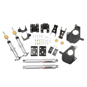 GMC Sierra Coilover Suspension Kit - Front + Rear - Belltech - Street Performance - `16-`18
