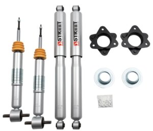GMC Sierra 1500 Suspension Lift Kit - Front + Rear - Belltech - Leveling Kit with Shock Absorbers - `07-`18
