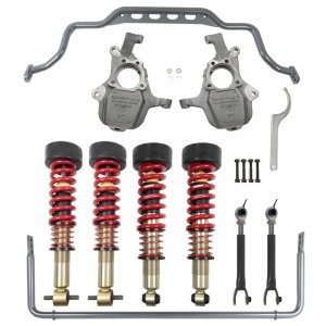 GMC Yukon XL Coilover Suspension Kit - Front + Rear - Belltech - Perf Handling Kit - `21-`24 GMC Yukon XL Coilover Suspension Kit - Front + Rear - Belltech - Perf Handling Kit - `21-`24