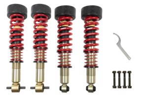 Chevrolet Suburban Coilover Suspension Kit - Front + Rear - Belltech - Height Adjustable Coilovers + Street Performance Dampers - `21-`24 Chevrolet Suburban Coilover Suspension Kit - Front + Rear - Belltech - Height Adjustable Coilovers + Street Performance Dampers - `21-`24