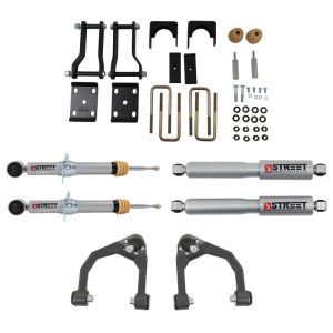 Ford Ranger Lowering Kit - Front + Rear - Belltech - Street Performance Shocks - `19-`21