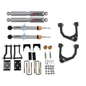Ford Ranger Coilover Suspension Kit - Front + Rear - Belltech - Street Performance - `19-`23 Ford Ranger Coilover Suspension Kit - Front + Rear - Belltech - Street Performance - `19-`23