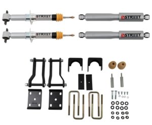 Ford Ranger Coilover Suspension Kit - Front + Rear - Belltech - Street Performance - `19-`23