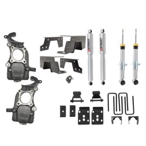 Ford F-150 Lowering Kit - Front + Rear - Belltech - Complete Kit with SP Shocks - `21-`27