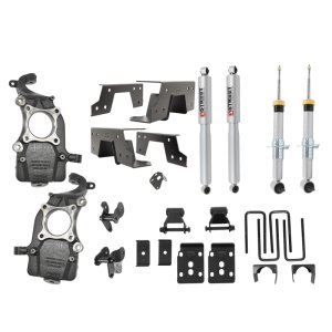 Ford F-150 Lowering Kit - Front + Rear - Belltech - Complete Kit with SP Shocks - `21-`27