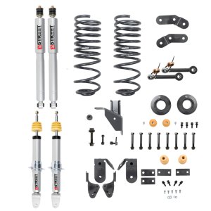 Dodge Ram 1500 Coilover Suspension Kit - Front + Rear - Belltech - Street Performance Shocks - `19-`24