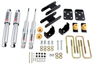 Chevrolet Colorado Coilover Suspension Kit - Front + Rear - Belltech - Street Performance Shocks - `18-`20