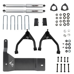 Chevrolet Silverado Suspension Lift Kit - Belltech - 4in Suspension Lift Kit w/ Shocks - `14-`16