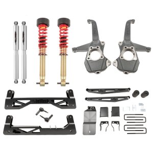 Chevrolet Silverado 1500 Suspension Lift Kit - Front + Rear - Belltech - Trail Performance Coilovers/Shocks - `19-`23
