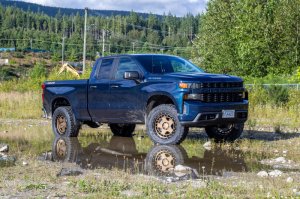 Chevrolet Silverado 1500 Suspension Lift Kit - Belltech - 4in Lift, Street Performance Struts, Twin Tube Shocks, Upper Control Arms - `19-`23