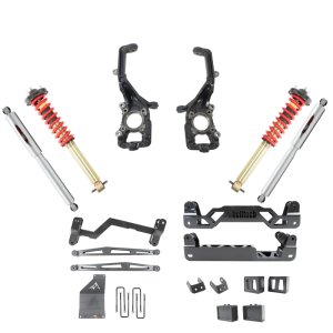 Ford F-150 Suspension Lift Kit - Front + Rear - Belltech - Trail Performance Coilovers & Shocks - `15-`20
