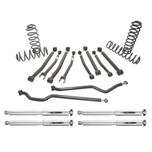 Jeep Wrangler Rubicon JL Suspension Lift Kit - Front + Rear - Belltech - Trail Performance Shocks - `18-`24
