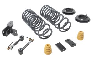 RAM 1500 Coil Spring Lowering Kit - Rear - Belltech - Adjustable - Powdercoated gunmetal - `19-`24