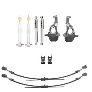 Chevrolet Silverado 1500 Coilover Suspension Kit - Front + Rear - Belltech - Street Performance - `19-`24