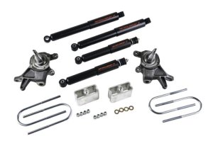 Nissan Frontier Suspension Lowering Kit - Front + Rear - Belltech - Nitro Drop 2 - `98-`00