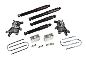 Nissan Frontier Suspension Lowering Kit - Front + Rear - Belltech - Nitro Drop 2 - `98-`00
