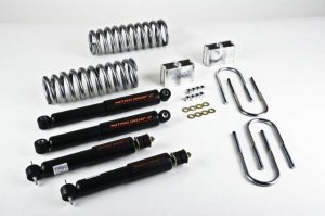Toyota Tacoma Coilover Suspension Kit - Front + Rear - Belltech - Nitro Drop 2 - `96-`04