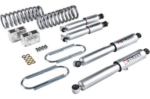 Toyota Tacoma Coilover Suspension Kit - Front + Rear - Belltech - Street Performance - `96-`04