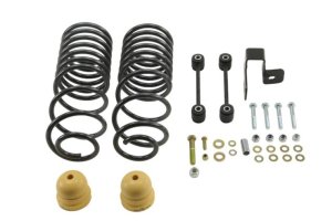 Dodge Ram 1500 Coilover Suspension Kit - Rear - Belltech - 4 inch Drop - Gunmetal - `09-`18