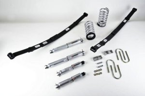 Chevrolet S10 Suspension Lowering Kit - Front + Rear - Belltech - Street Performance Shocks - `94-`04