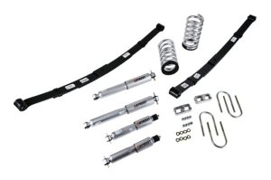Chevrolet S10 Suspension Lowering Kit - Front + Rear - Belltech - Street Performance Shocks - `94-`04