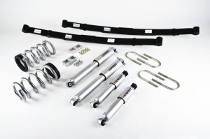 GMC Jimmy Suspension Lowering Kit - Front + Rear - Belltech - Street Performance Shocks - `98-`03 GMC Jimmy Suspension Lowering Kit - Front + Rear - Belltech - Street Performance Shocks - `98-`03