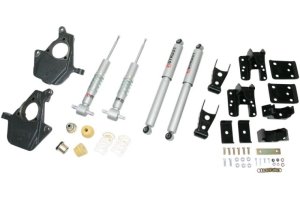 Chevrolet Silverado Coilover Suspension Kit - Front + Rear - Belltech - SP Shocks - `07-`13