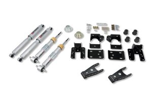 Chevrolet Sierra Coilover Suspension Kit - Front + Rear - Belltech - Street Performance Shocks - `07-`13