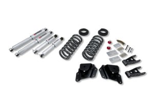 Chevrolet Sierra Coilover Suspension Kit - Front + Rear - Belltech - Street Performance Shocks - `99-`06